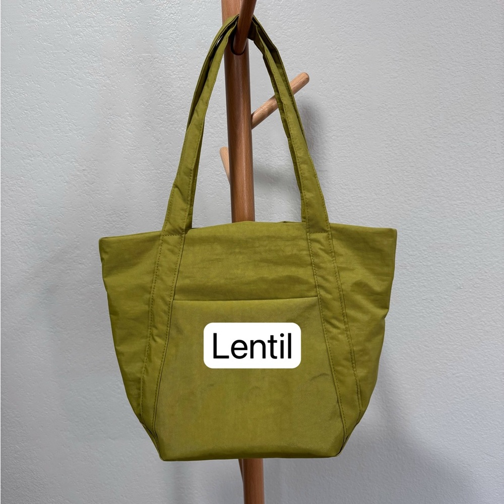 Seafoam mini Tote with 12” drop/extra external pocket